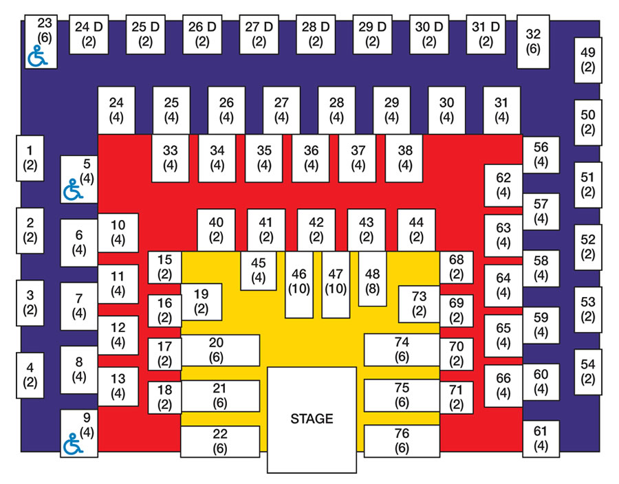 Harding University Benson Auditorium Seating Chart